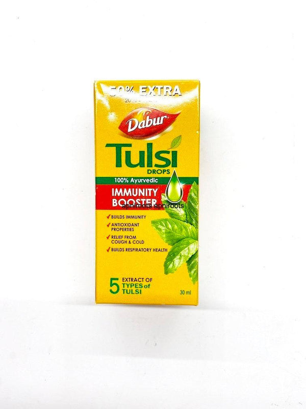 DABUR TULSI DROPS 30ML - apniroots Grocery